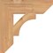 Ekena Millwork Westlake Slat Smooth Bracket, Western Red Cedar, 3 1/2"W x 14"D x 14"H BKT04X14X14WTL06SWR - alternate 2